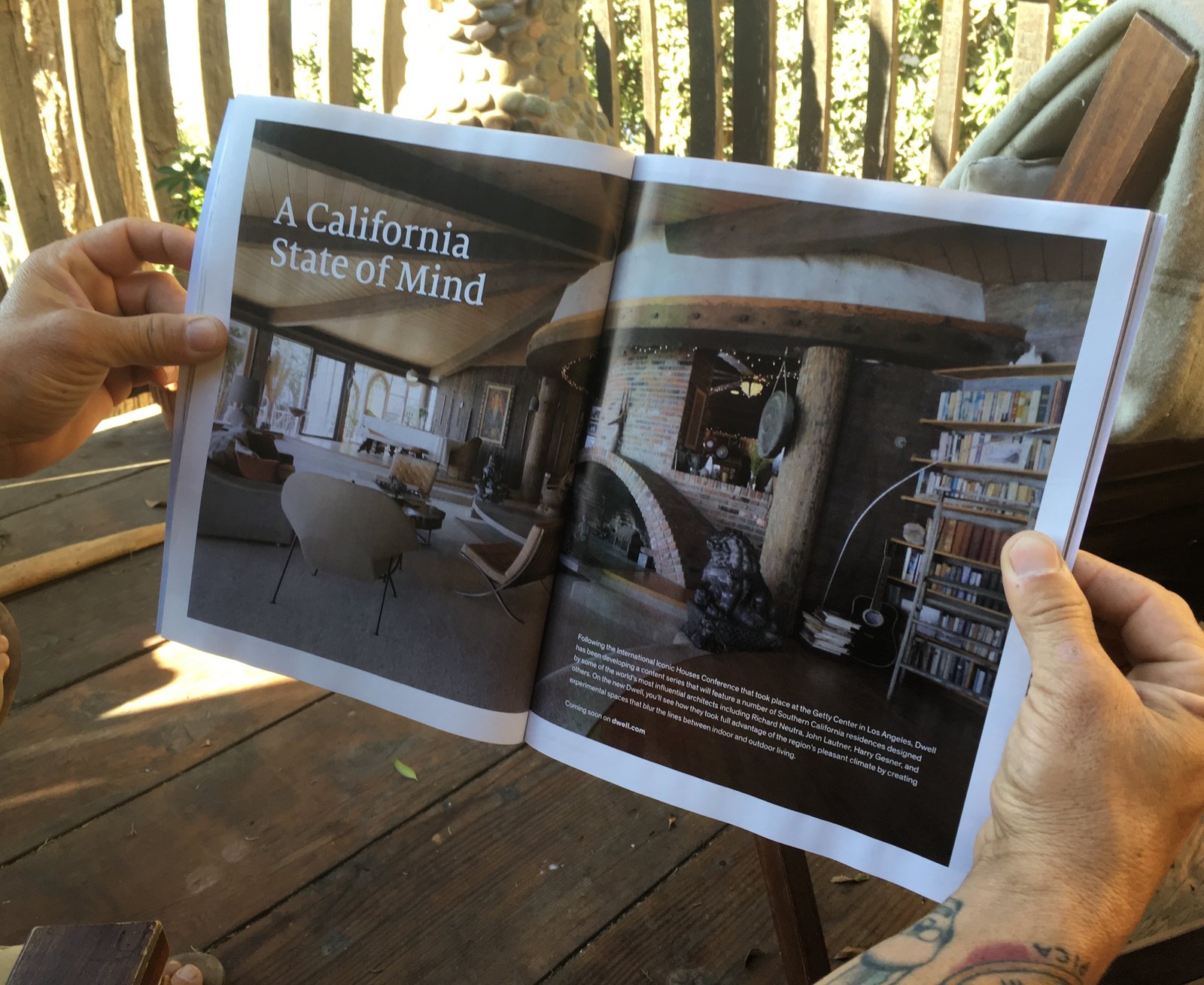 Harry Gesner's Sandcastle featured in November Dwell.