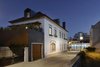 Modern home with Outdoor, Front Yard, Metal Fences, Wall, Hardscapes, and Walkways. One of his main goals was to respect the original structure of the building and renovate it in a sustainable way with eco-friendly, recyclable materials. Photo 2 of House in Estoril