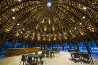 The beautiful Son La Ceremony Dome by Vo Trong Nghia Architects.