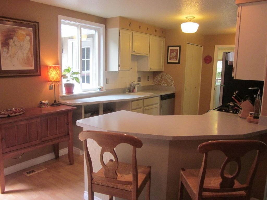 Photo 1 of 10 in Before & After A Kitchen and Dining Room Swap Places