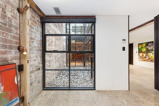 Crittall windows bring in plenty of light.