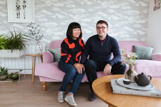 Because this was their first home purchase, Zeng admits she was a little obsessive about making it perfect. She used inspiration boards and mock-ups to help her visual each room.