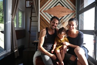 "The home is just so easy to live in and we do it with a toddler," says Fishbeyn.