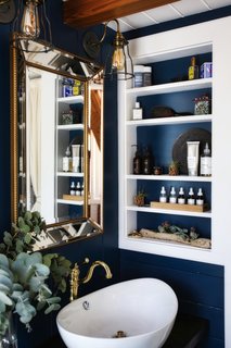 Hafele hardware has been used for most of the maple plywood cabinetry. 