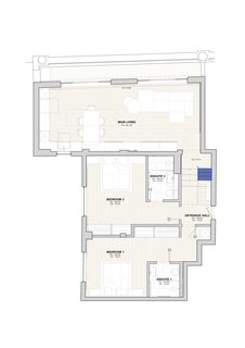 A look at the lower-level floor plan.