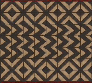 "I was drawn to the juxtaposition of something very graphic on the floor set in a classic Italian environment," explains the company’s founder Justyn Livingston. "His floors were a focal point; it was all about the floors and his paintings in those photographs." 