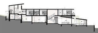 The sectional drawing.