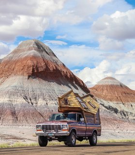 Witzling's sixth creation is the Truck Cabin, which he and his partner Underwood are using to tour the U.S.