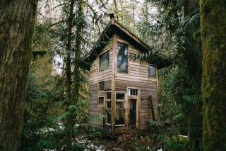 The first cabin Jacob built.