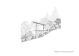 Hidden Studio sectional drawing