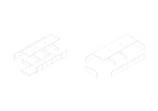 Drawing of the plywood system.