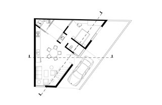 Saint Peter House first-level floor plan