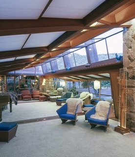 Taliesin West, garden room.