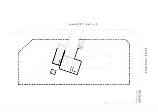 Two Angle House underground floor plan
