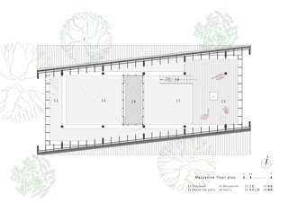 Mountain House in Mist upper floor plan