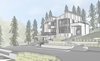 Modern home with Awning Window Type, Outdoor, Wood, Front Yard, Small Patio, Porch, Deck, Trees, and Grass. People's Choice Award Winner
AIA - Redwood Empire Chapter 2016 Design Awards Photo 3 of Sebastopol Hillside Residence