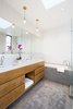 Modern home with Bath Room and Concrete Floor. Master bath Photo of 27th Street - Noe Valley