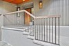 Modern home with Outdoor, Small Patio, Porch, Deck, Tile Patio, Porch, Deck, Front Yard, and Pavers Patio, Porch, Deck. Front steps Photo 2 of Portola Valley