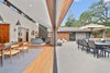 Modern home with Outdoor, Back Yard, and Large Patio, Porch, Deck. Inside & outside Photo 17 of Portola Valley