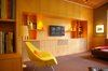 Modern home with Living Room, Chair, Sofa, Sectional, Track Lighting, Accent Lighting, Recessed Lighting, Floor Lighting, and Carpet Floor. Close up of media cabinet Photo 3 of Alamo