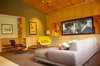 Modern home with Living Room, Media Cabinet, Shelves, Bench, Chair, Sofa, Sectional, Recliner, Ottomans, Recessed Lighting, Accent Lighting, Track Lighting, and Floor Lighting. Media cabinet with drop down screen, built-in bench Photo 4 of Alamo