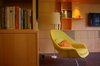 Modern home with Living Room, Media Cabinet, Shelves, Storage, Lamps, Floor Lighting, Accent Lighting, Recessed Lighting, Chair, Bookcase, and Carpet Floor. Built-in bookcase Photo 9 of Alamo