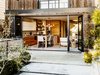 Modern home with Outdoor, Wood Fences, Wall, Raised Planters, Front Yard, Hardscapes, Small Patio, Porch, Deck, Decking Patio, Porch, Deck, and Wood Patio, Porch, Deck. The window filled facade with indoor outdoor connections Photo 2 of Laidley Cottage