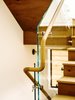 Modern home with Staircase, Wood Tread, and Glass Railing. Stair Detail Photo 4 of Laidley Cottage