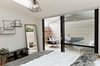 Modern home with Bedroom, Bed, and Pendant Lighting. Master Bedroom Photo 10 of Laidley Cottage