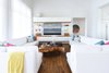 Modern home with Medium Hardwood Floor and Ceiling Lighting. Great Room Photo 18 of Bahamas Style