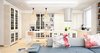 Previously existing walls were brought down, in order to create an open space, unifying a kitchen, a dining room and a living room. Merging aesthetic continues on to the bedroom, where two sinks and the wardrobe become the part of the room, as opposed to traditional approach of keeping them locked away from eye.
The apartment overlooks the city and the mountains, and for the outer visual richness to be fully embraced, the windows were enlarged to the wall scale.
Photo 2 of Double N Residence modern home