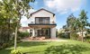 Modern home with Outdoor, Gardens, Concrete Pools, Tubs, Shower, Trees, Garden, Grass, Back Yard, Concrete Patio, Porch, Deck, Decking Patio, Porch, Deck, Wood Patio, Porch, Deck, and Metal Patio, Porch, Deck. Architecture: Ravit Dvir Architecture and Design Photo of The House in Harutzim
