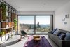 Modern home with Living Room, Floor Lighting, Coffee Tables, Sofa, Bookcase, Ceramic Tile Floor, Wood Burning Fireplace, and Ceiling Lighting. Ravit Dvir Architecture and Design Photo 7 of The house in Mei Ami