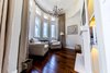 Circular sitting room retreat with floor to ceiling windows with lots of light for reading, relaxing or watching TV. Photo 11 of Modernized English Style modern home