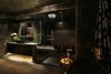 Master bathroom with vanity and separate shower. Photo 11 of Malibu Lake House modern home