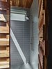 Modern home with Exterior, Ceramic Tile Wall, Enclosed Shower, Swing Door Type, Wood, and Bath Room. Outdoor shower Photo 8 of Modern Pool House