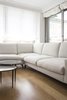 Modern home with Living Room, Ceiling Lighting, Coffee Tables, Table, Light Hardwood Floor, and Sofa. Living room Photo 8 of 010.MS51