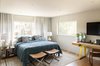 Modern home with Ceiling Lighting and Medium Hardwood Floor. Master Bedroom Photo 12 of Forest Residence