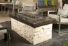Modern home with Outdoor, Concrete Patio, Porch, Deck, Back Yard, Stone Patio, Porch, Deck, and Large Patio, Porch, Deck. Detail of custom firepit. Photo 7 of Hudson Patio