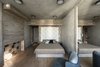Modern home with Chair, Ceiling Lighting, Floor Lighting, and Pendant Lighting. Bedroom Photo 13 of NagatinSky