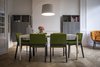 Modern home with Dining Room, Table, Chair, Medium Hardwood Floor, and Floor Lighting. The dining room Photo of Maison de Maitre - Brussels