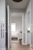 Modern home with Bath Room, Light Hardwood Floor, Ceramic Tile Wall, Engineered Quartz Counter, Drop In Sink, Ceiling Lighting, and Enclosed Shower. The children floor Photo 8 of Maison de Maitre - Brussels