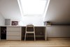 Modern home with Bedroom, Ceiling Lighting, and Light Hardwood Floor. One of the children bedroom Photo 9 of Maison de Maitre - Brussels