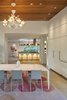 Modern home with Dining Room, Chair, Table, Porcelain Tile Floor, Ceiling Lighting, and Pendant Lighting. Dining and Kitchen Photo 8 of The TORO House
