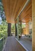 Modern home with Exterior, House Building Type, Wood Siding Material, Metal Roof Material, and Flat RoofLine. Exterior walk Photo 9 of The TORO House