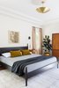 Modern home with Bedroom, Wall Lighting, Ceiling Lighting, Night Stands, and Bed. Master bedroom Photo 13 of Dundee Residence