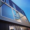 Modern home with Windows, Casement Window Type, and Metal. Facade Detail Photo 3 of T32 North Park Home