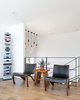 Modern home with Light Hardwood Floor. Office + Stair Photo 19 of Spa Creek House
