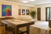 Modern home with Living Room. Basement game room Photo 16 of Ute Rock Residence