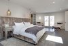 Modern home with Bedroom, Night Stands, Pendant Lighting, Chair, Bed, and Medium Hardwood Floor. Master Bedroom Photo 5 of Historic Francis House